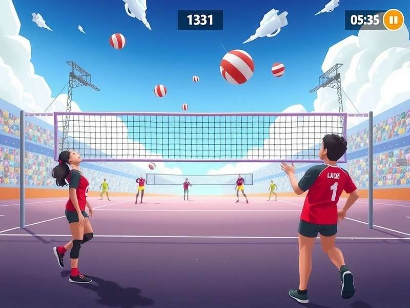 Volley Elite Master Game Screenshot